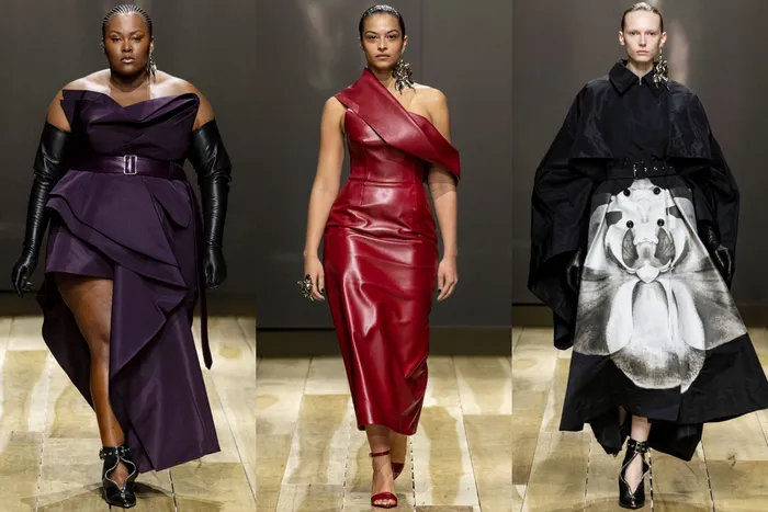 At Hermès and McQueen, a Modern Silhouette Nadège Vanhee-Cybulski and Sarah Burton offer new fall looks. At Hermès and McQueen, a Modern Silhouette Nadège Vanhee-Cybulski and Sarah Burton offer new fall looks.
