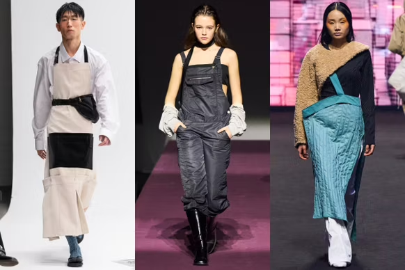 Stuffed animals, three stripes and live performances: Highlights and trends from Seoul Fashion Week