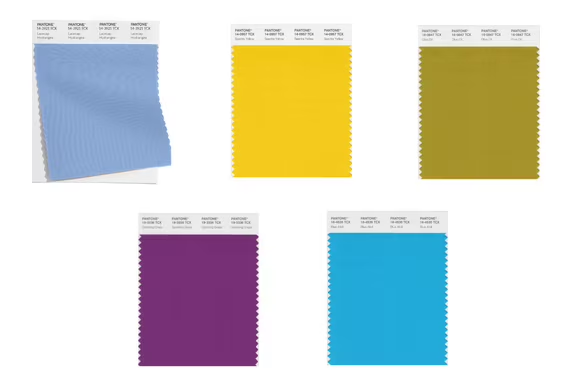 Pantone reveals AW23 colour trend report for London Fashion Week