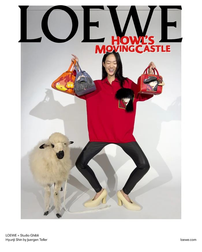 LOEWE IS RELEASING A 'HOWL'S MOVING CASTLE' COLLECTION
