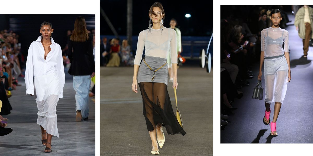 The Secret to Wearing Sheer Clothes This Spring
