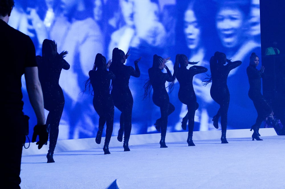 Mugler X H&M toast new collaboration with New York mega bash