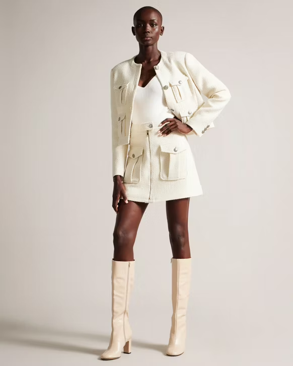 Runway to Retail The bouclé or tweed micro suit