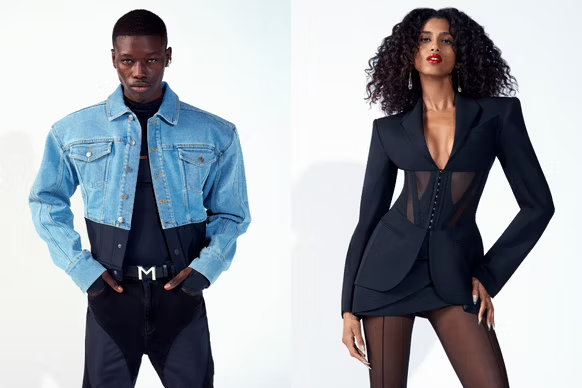 All the looks from the Mugler H&M collection