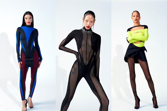All the looks from the Mugler H&M collection