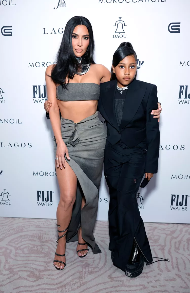 Kim Kardashian and North West Had a Stylish Mother-Daughter Moment on the Red Carpet
