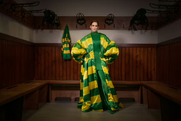 Richard Quinn unveils capsule collection inspired by jockey silks for charity