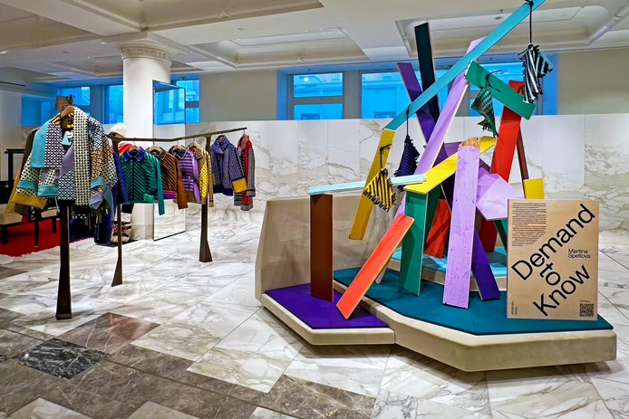 Sarabande Foundation artist launches phygital garments in Selfridges