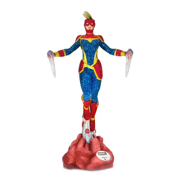 Swarovski teams up with Marvel on a jewellery and figurine collection