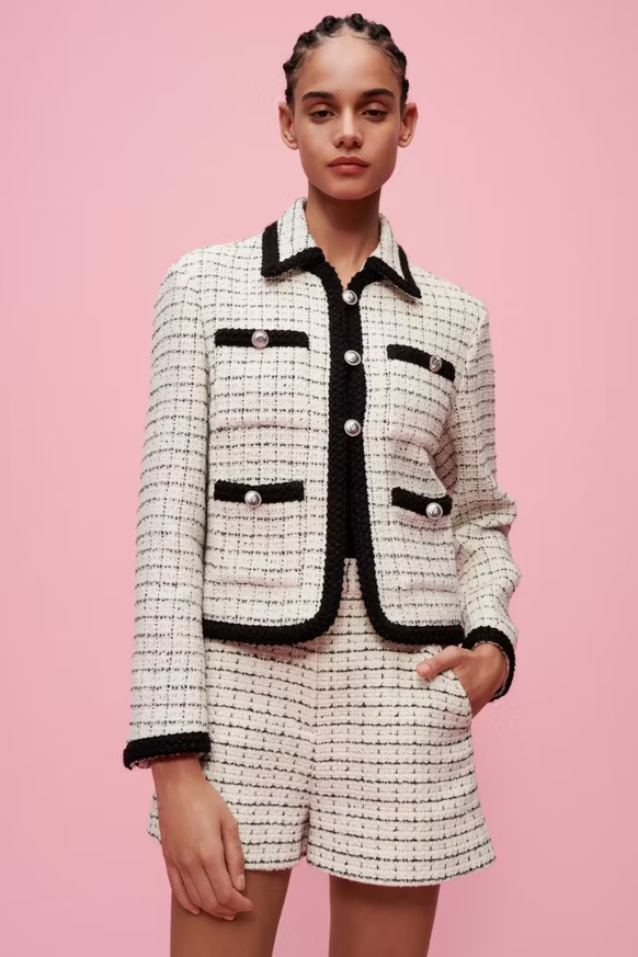 Runway to Retail The bouclé or tweed micro suit