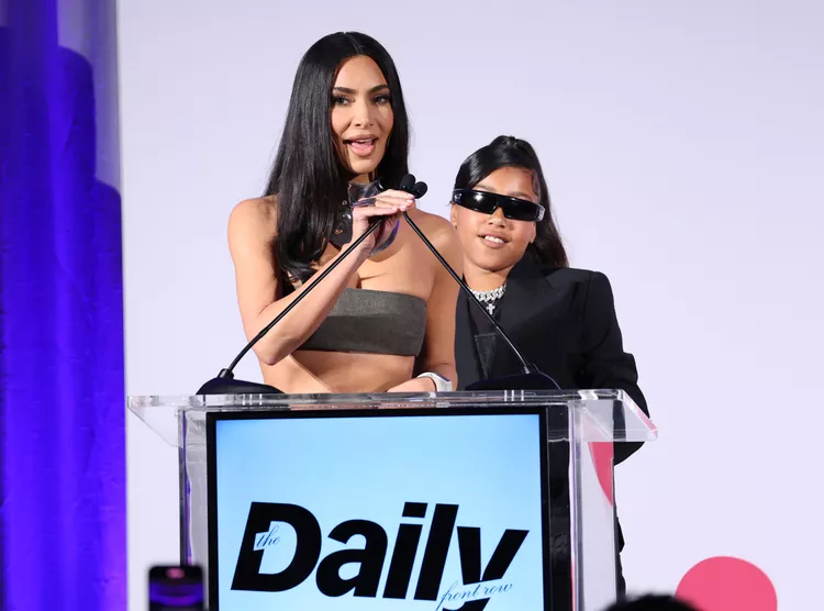 Kim Kardashian and North West Had a Stylish Mother-Daughter Moment on the Red Carpet