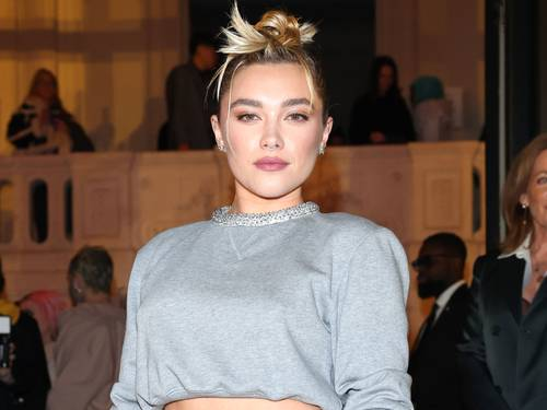 Florence Pugh Just Wore a Thong-Exposing Sheer Skirt to Paris Fashion Week