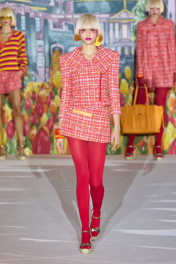 Runway to Retail The bouclé or tweed micro suit