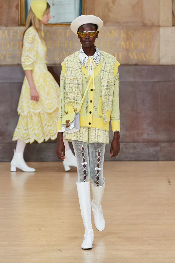 Runway to Retail The bouclé or tweed micro suit