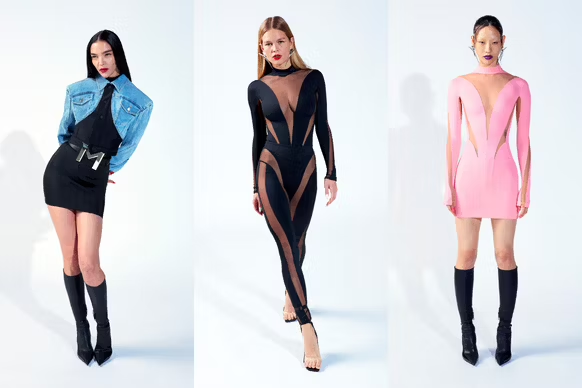 All the looks from the Mugler H&M collection