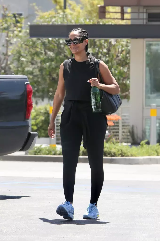 IT'S SAINT LAURENT & ASICS FOR TRACEE ELLIS ROSS' POST-WORKOUT FLEX