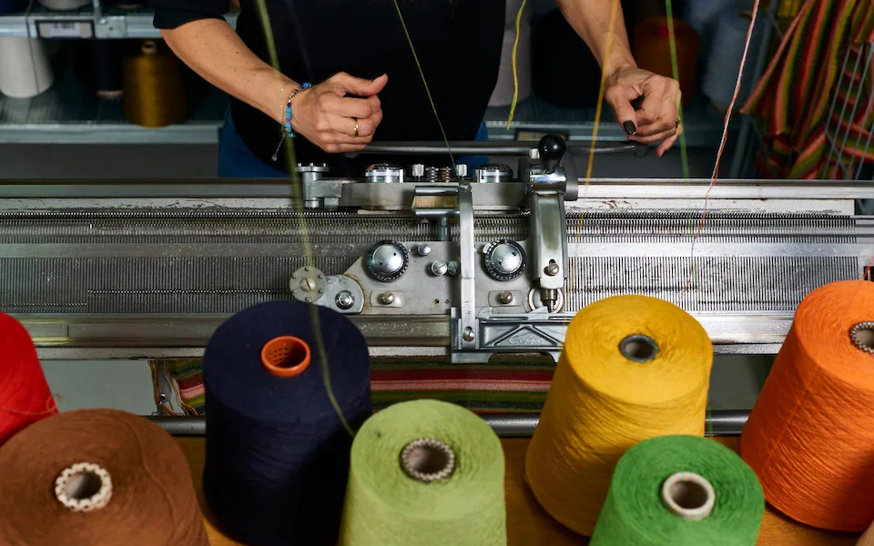 How a storied Italian fabric house and a casual LA brand have created a cult cashmere sweater