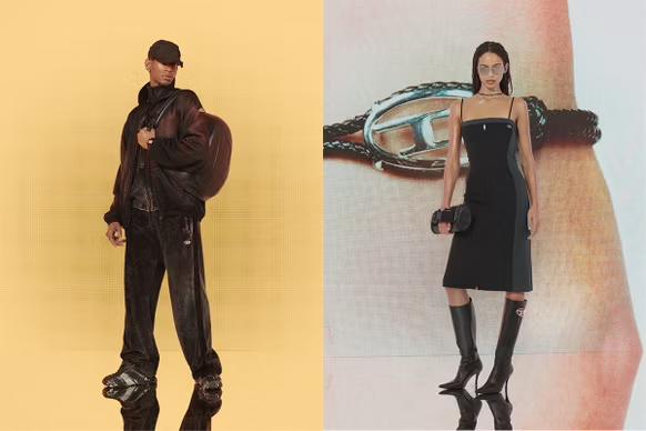 Diesel Pre-Fall 2023--a collection of disruptive and democratic pieces made to be worn around the world.
