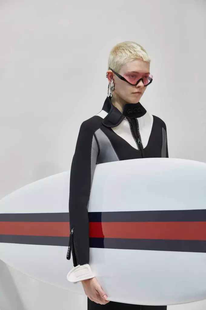 XXL SPORTSWEAR & MONOGRAMMED SKATEBOARDS AT GUCCI CRUISE 2024