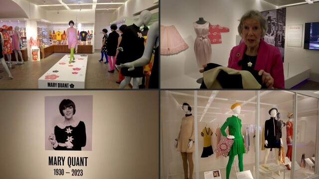 Mary Quant exhibition swings into Glasgow