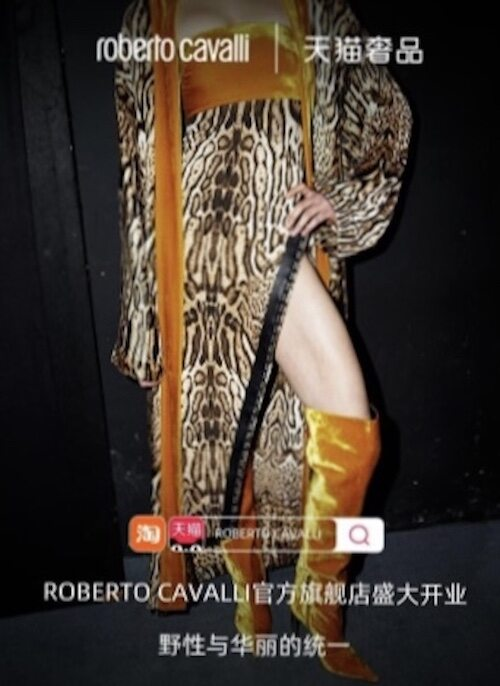 Roberto Cavalli opens flagship on Tmall Luxury Pavillion Roberto Cavalli opens flagship on Tmall Luxury Pavillion