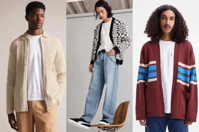 Item of the week: the retro men's cardigan