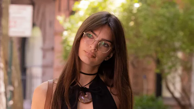 Emily Ratajkowski Just Proved Chinos Never Go Out of Style