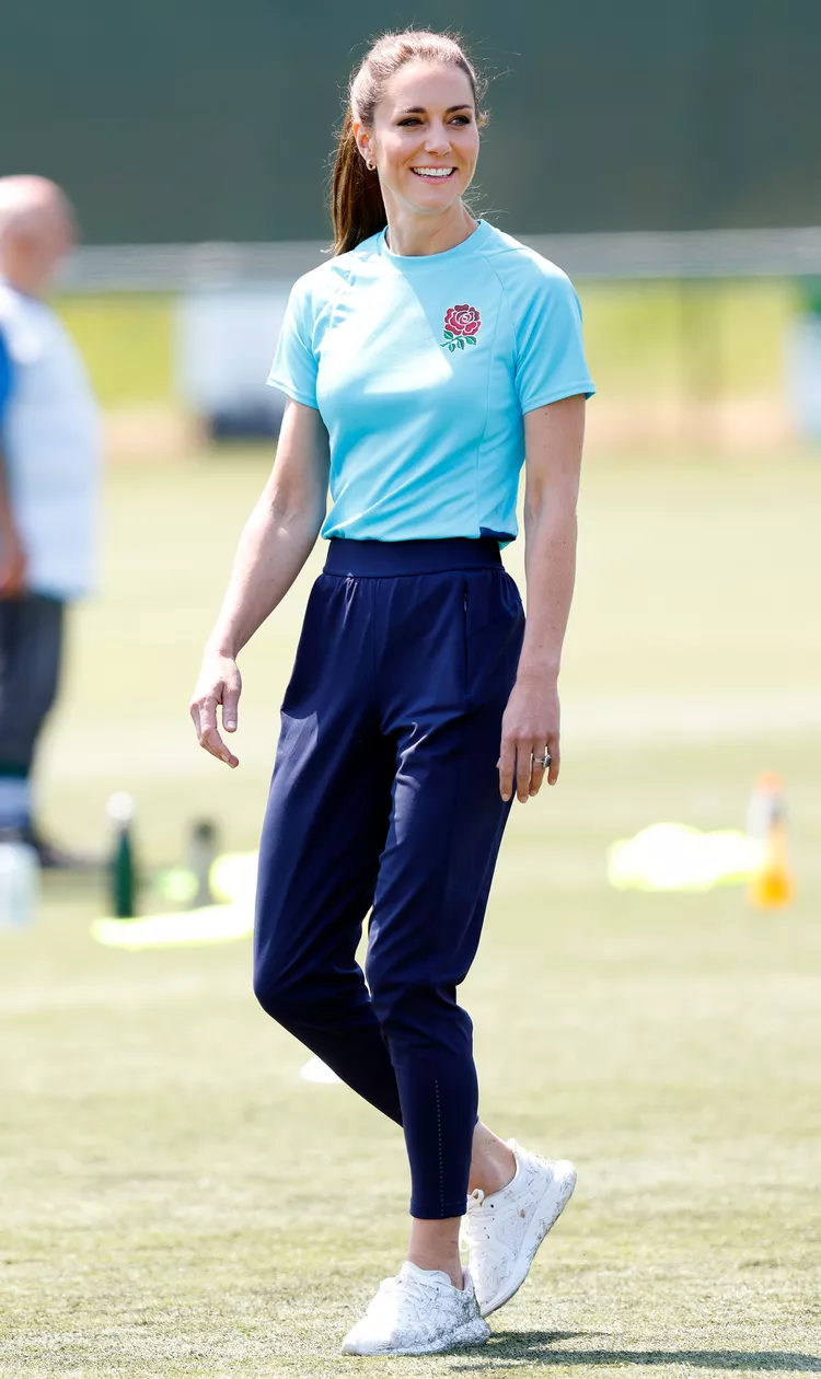Kate Middleton Just Wore the Comfy Summer Sneakers Shoppers Call "Perfect" for Standing All Day