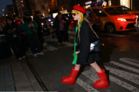 Why Is Everyone Wearing These Cartoonish Red Boots?