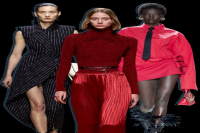 At Hermès and McQueen, a Modern Silhouette  Nadège Vanhee-Cybulski and Sarah Burton offer new fall looks.