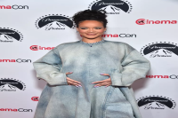 Rihanna Wore Denim and Diamonds to Announce Her Next Movie Role