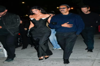 Kylie Jenner Paired a Waist-Cinching Bustier LBD With Latex Gloves for the Met Gala After-Party