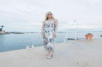 Elle Fanning's Cannes Party Dress Was Equal Parts Disco and Avant-Garde