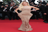 Gigi Hadid Recreated Her Sister Bella's Vintage Fishtail Jean Paul Gaultier Gown at Cannes