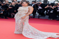 Eva Longoria's Bedazzled Naked Dress Is What Red Carpet Dreams Are Made Of