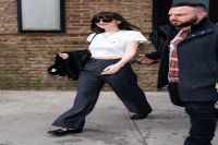 Dakota Johnson's Version of Business Casual Included Gucci Trousers