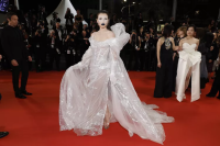 Julia Fox Dressed Like a Naked Emo Clown at ‘The Idol’’s Cannes After-Party