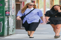 Jennifer Lawrence Champions the Return of Bermuda Shorts