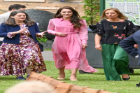 Kate Middleton’s Barbiecore Pink Sundress Couldn’t Have Been Any Brighter