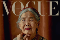 Vogue Philippines features oldest model, a 106 year-old tattoo artist