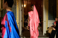 There was everything from dance and singing performances to the drag show by Not Enof Words Dearlife, where artist Bori pulled his wig off his head at the end. #whysocerealz! turned the whole presentation into a performance with dance and drama - includin